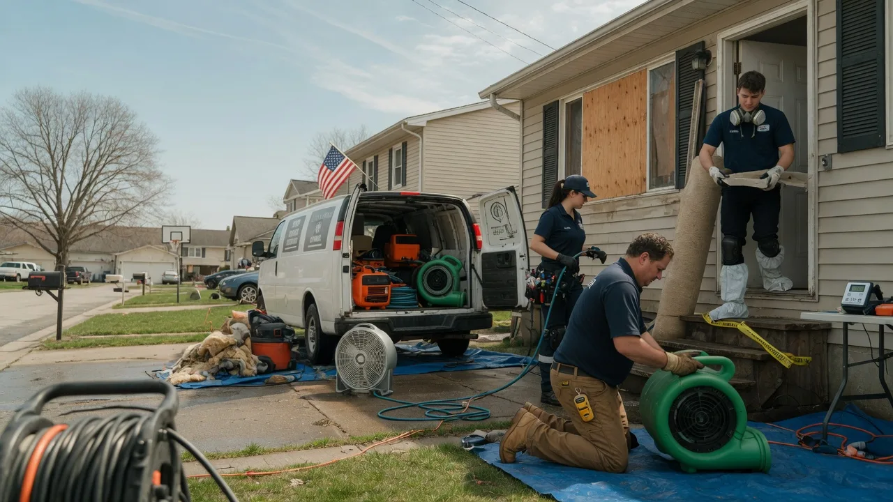 Water Damage Restoration in Marienthal, KS near me